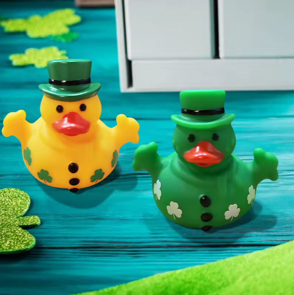 St. Patricks Day Rubber Ducks