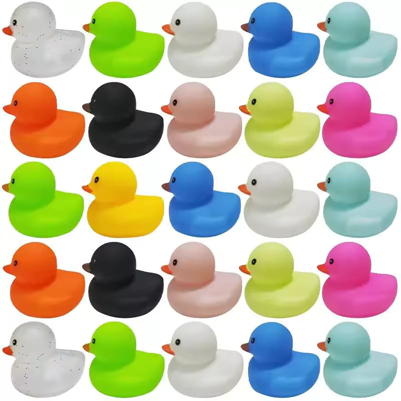 Custom Imprinted Ducks. Generic, Various colors. 1/Size: 6.5X6.5X6.5 cm000 Pieces min.