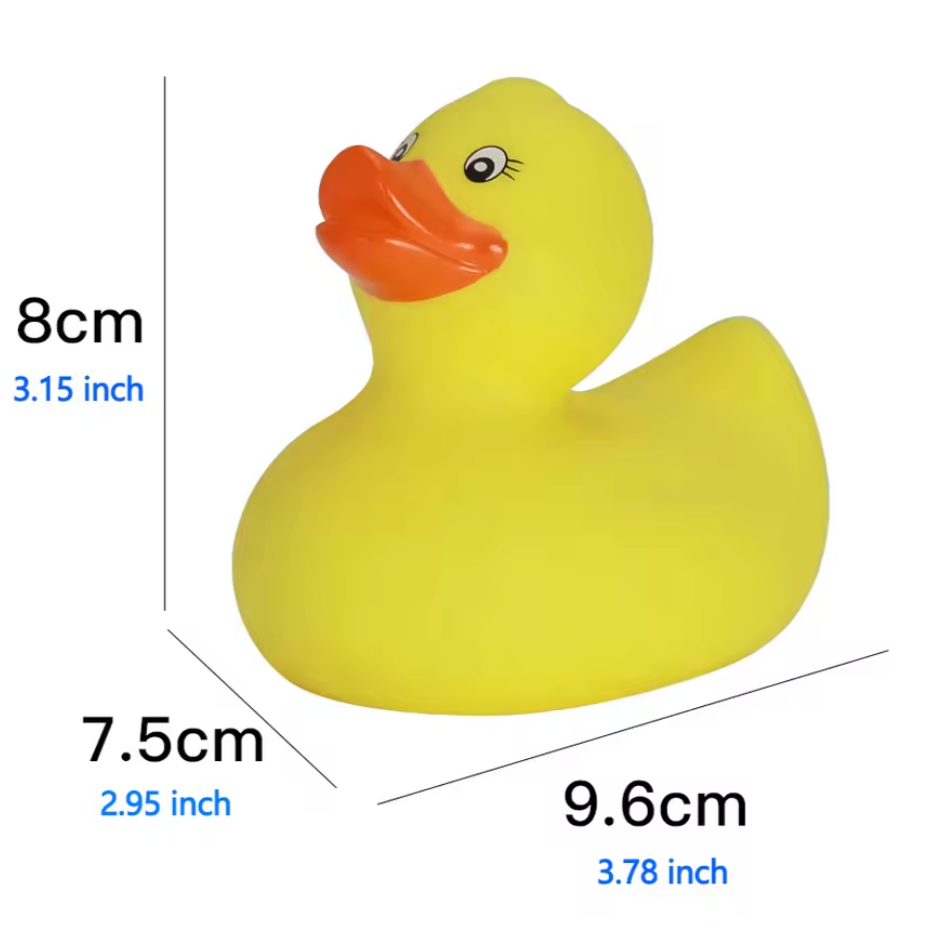 Custom Imprinted Ducks. Generic, Various colors. 1/Size: 6.5X6.5X6.5 cm000 Pieces min.