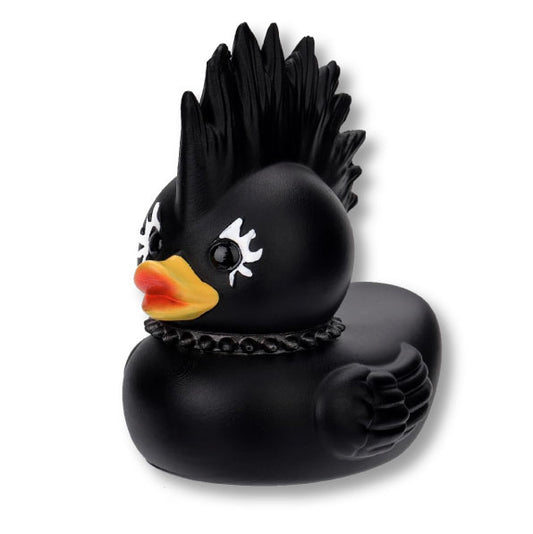 Mohawk Goth Duck   / Size: 8x7x6 cm